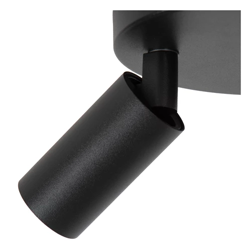 Lucide RITMO - Ceiling spotlight - Ø 18 cm - 3xGU10 (MR11) - Black - detail 2